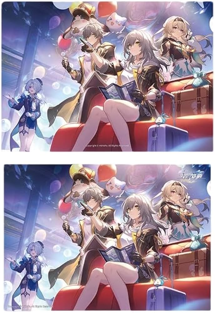 Amazon.co.jp: 崩壊：スターレイル 公式グッズ 正規品 クリアファイル