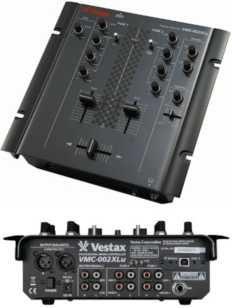 Amazon | Vestax DJミキサー VMC-002XLu TUB オーディオ
