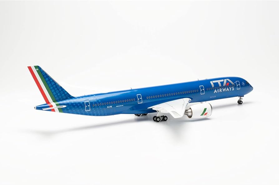 Amazon.co.jp: herpa 飛行機モデル ITA Airways Airbus A350-900 – EI