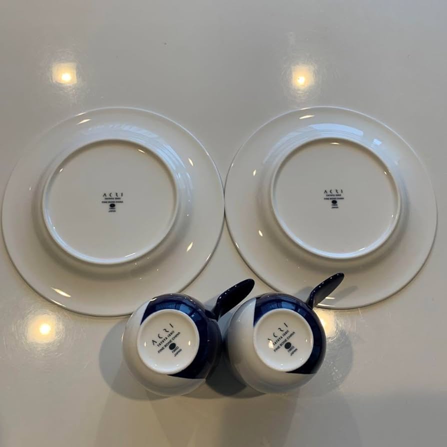 石井竜也 ACRI マグ カップ&ソーサー クリーマー プレート 5点セット