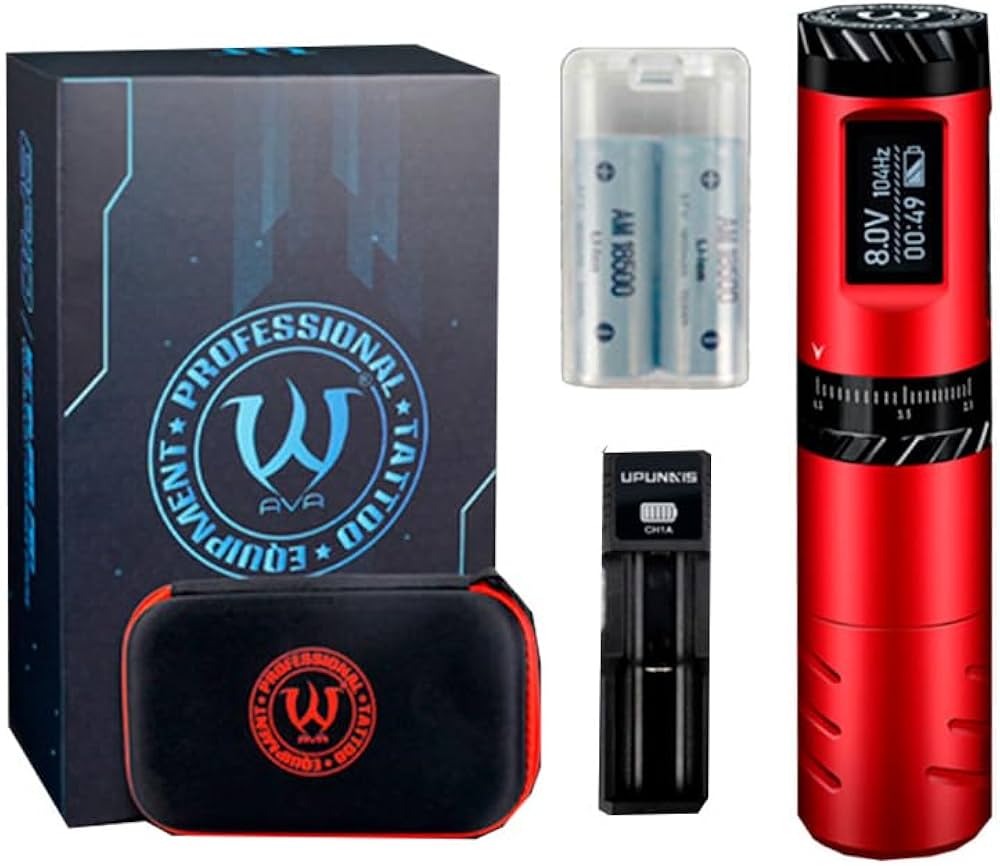 AVA アバ EP10 tattoo タトゥーマシン 刺青 AVA ワイヤレスペン型