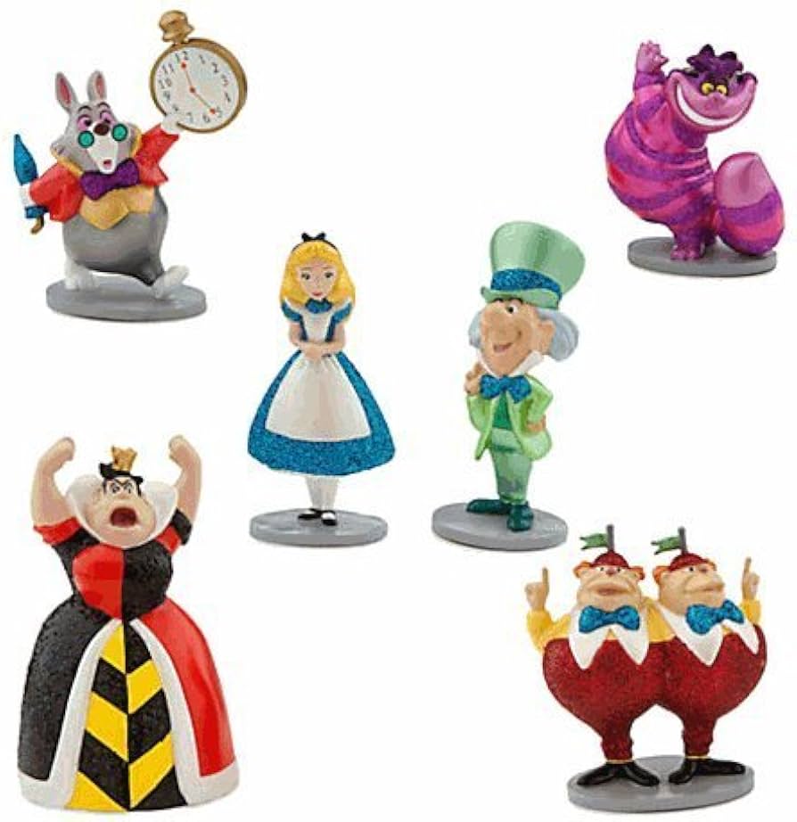Amazon.co.jp: Disney(ディズニー) Alice in Wonderland Figure Play