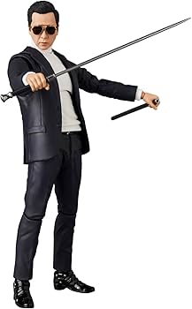 Amazon.com: John Wick: Chapter 4 Caine MAFEX Action Figure : Toys