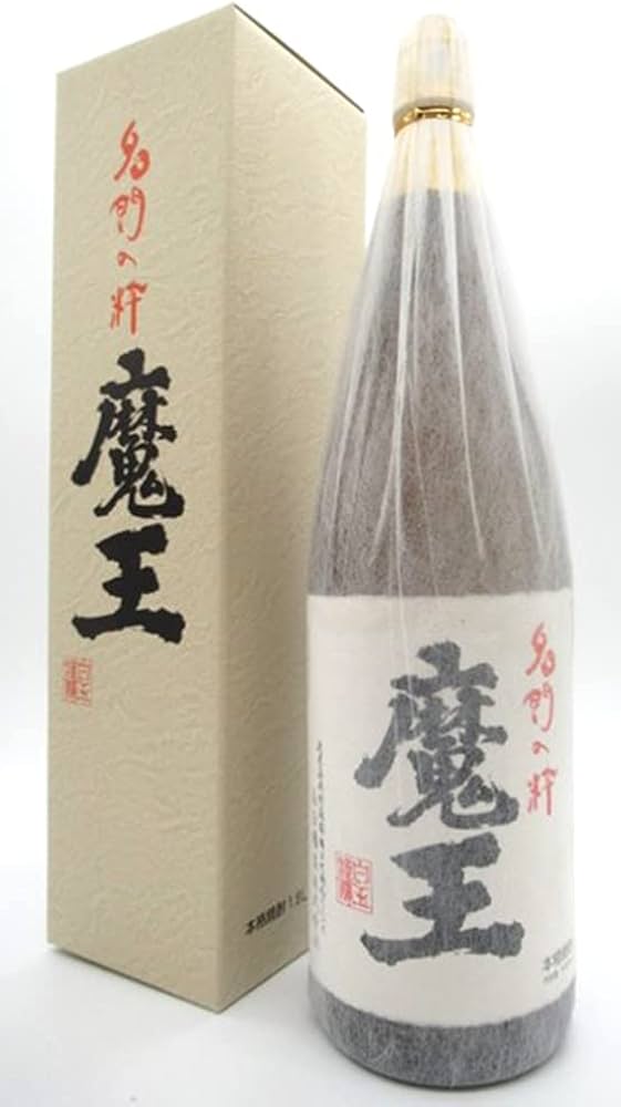 Amazon.co.jp: 魔王(まおう) 魔王純正化粧箱入り1800ml 25度 芋焼酎