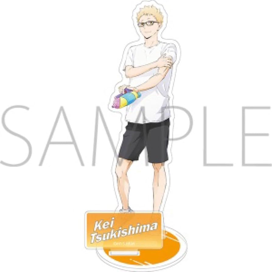Amazon.co.jp: ハイキュー 水遊び アクリルスタンド アクスタ 月島蛍