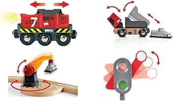 Amazon | BRIO (ブリオ) カーゴレールデラックスセット [全54ピース