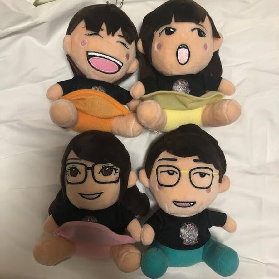 Amazon.co.jp: ボンボンTV ぬいぐるみ4体 よっち えっちゃん りっ