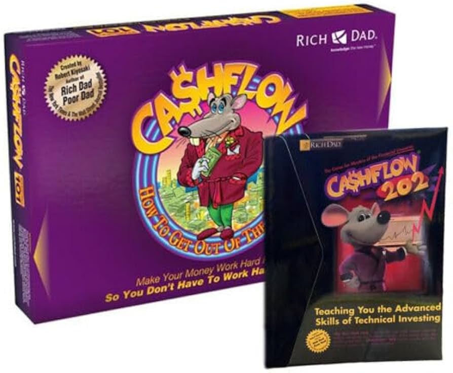 Amazon | キャッシュフロー101 & 202 ボードゲーム、リッチダッドプア
