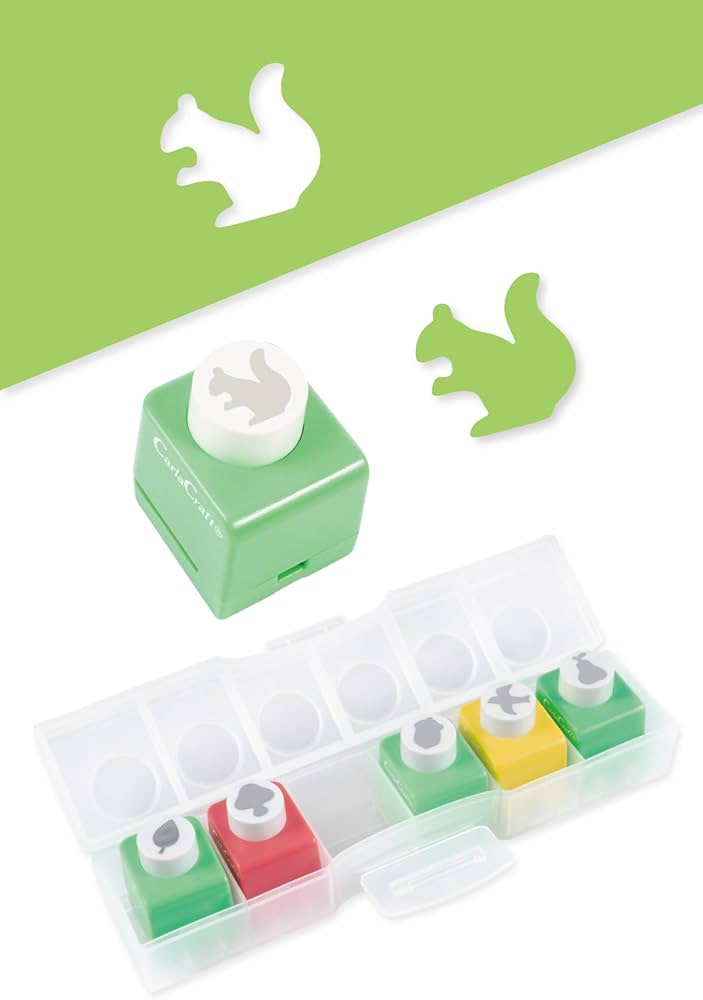 Amazon | カール事務器 クラフトパンチ ナチュラル セット CN12806