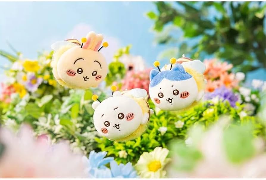 Amazon.co.jp: ちいかわ ハチさんマスコット ぬいぐるみ うさぎ : おもちゃ