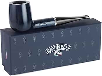 Amazon.co.jp: Savinelli Arcobaleno ブルータバコパイプ - 天然着色