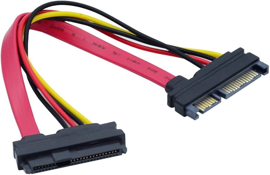 Amazon.co.jp: cablecc SFF-8482 SAS 29ピン - SATA 22ピン
