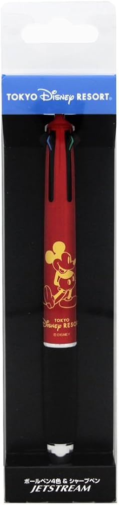 Amazon | TDR ボールペン 4色 ＆ シャープペンシル JETSTREAM ミッキー
