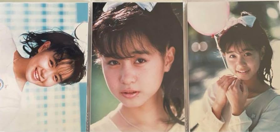 Amazon.co.jp: 岩井由紀子 ゆうゆ おニャン子クラブ 写真 3枚組 ⑥