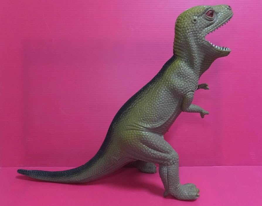 ディメトロドン 恐竜 昔のソフビ フィギュア Made in Hong Kong ディ