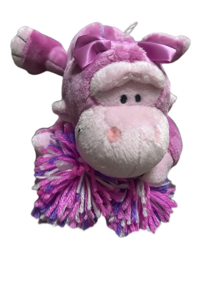 プラザ限定 NICI ニキ フィギュアペンポーチ チアリーダー ピンクゴリラ