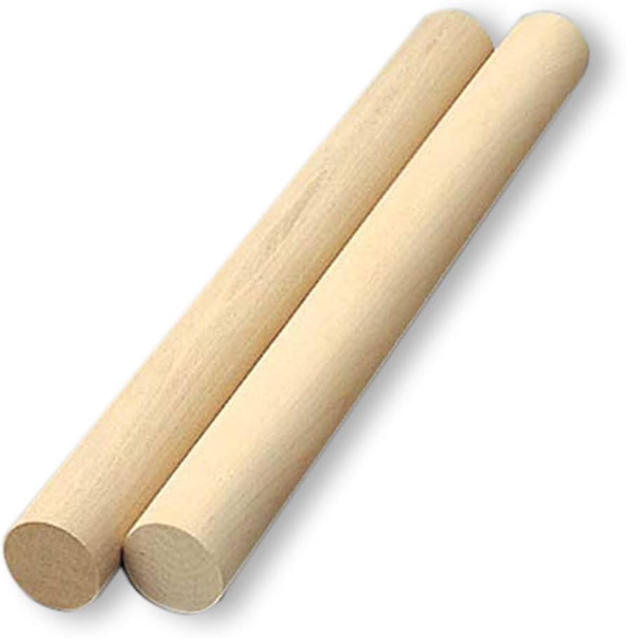 Amazon.co.jp: 米ヒバ 丸棒材 D 2本組 φ30×300mm : DIY・工具・ガーデン