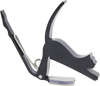 Amazon | キクタニ ギターカポ 猫カポ 猫の手借りられます エレキ