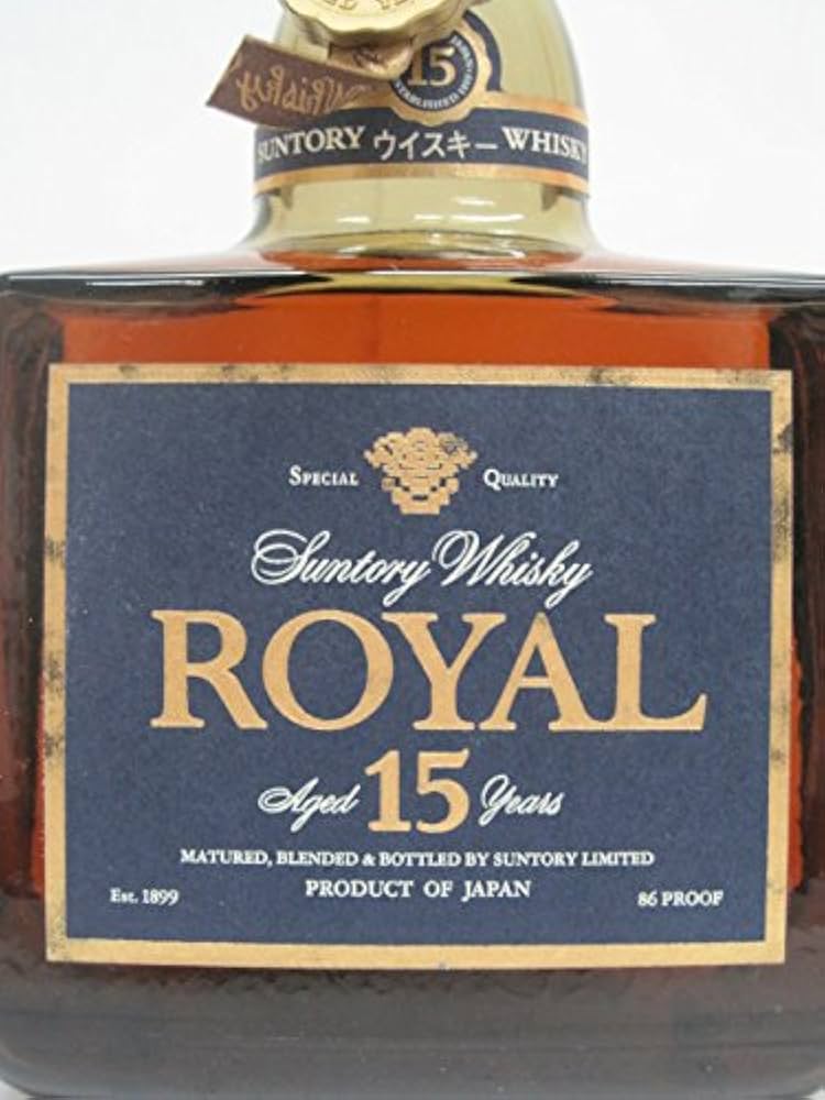 Amazon.co.jp: [古酒] サントリー ローヤル プレミアム 15年 ブルー