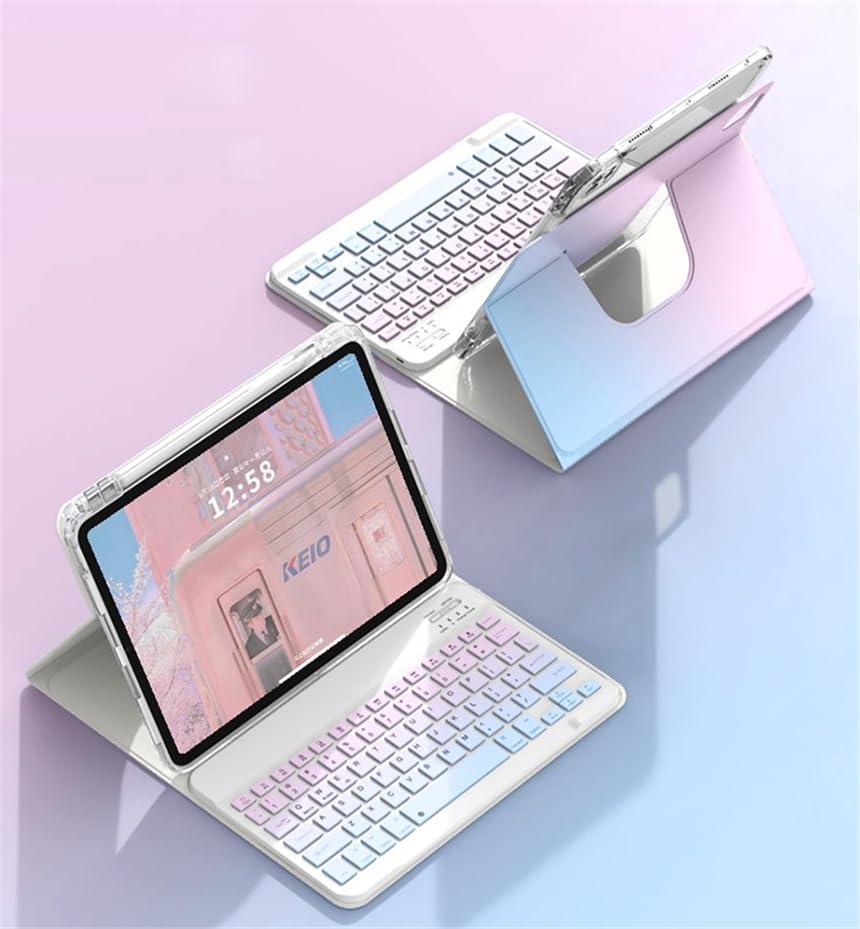 Amazon | 横／縦両方対応 iPad 10.2 第 9 8 7世代 キーボード ケース