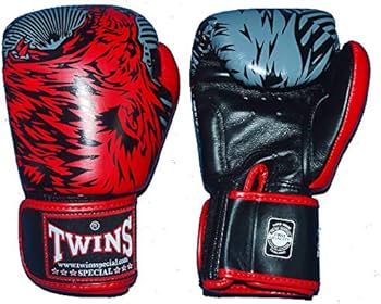Amazon | TWINS ツインズ 本革製 ボクシンググローブ ウルフ 赤 / 8oz