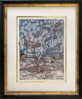 絵画ジャンポール・グリフリエール『森』