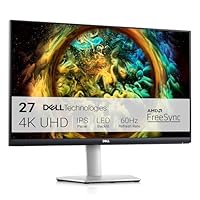 Dell S2721QS Monitor 27 Inch, 4K UHD (3840 x 2160) IPS Display