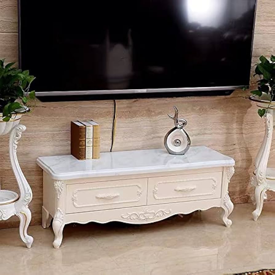Amazon｜テレビ台 テレビボード ローボード ロココ調 アンティーク風