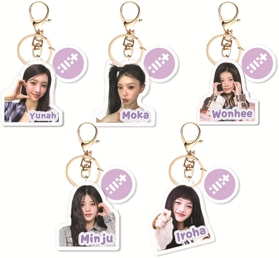 Amazon.co.jp: Algasan KPOP ILLIT キーリング スーパーリアル ミー