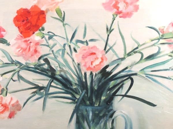 木下孝則 「ばら 」油彩静物画二重額66.5×59絵45.5×38cm F8￼