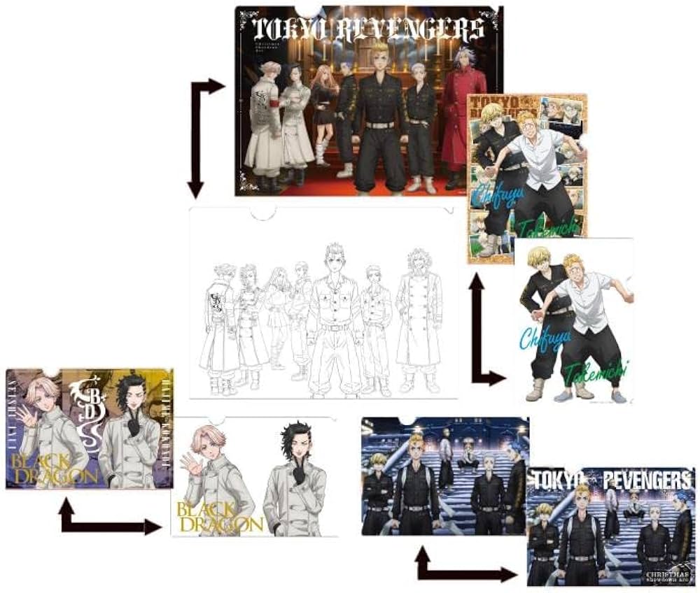 Amazon.co.jp: TVアニメ 東京リベンジャーズ クリアファイルブック vol