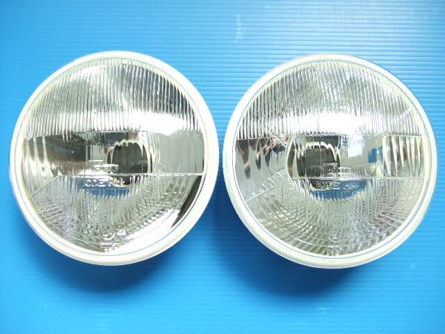 美品 希少廃盤品当時物シビエ一文字180πシビエ凸レンズ付ヘッドライトCIBIE