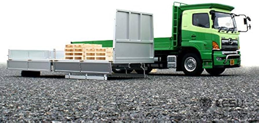 Amazon | LESU 1/14 トラック・トレーラー タミヤ 平ボディキット