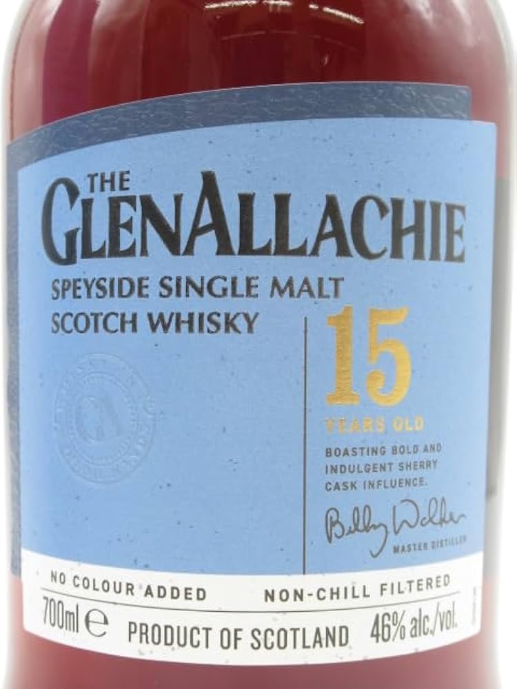 Amazon.co.jp: 【現行ボトル】 グレンアラヒー 15年 正規品 46度 700ml