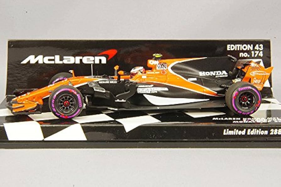 Amazon | ☆ ミニチャンプス 1/43 マクラーレン ホンダ MCL32 2017 F1