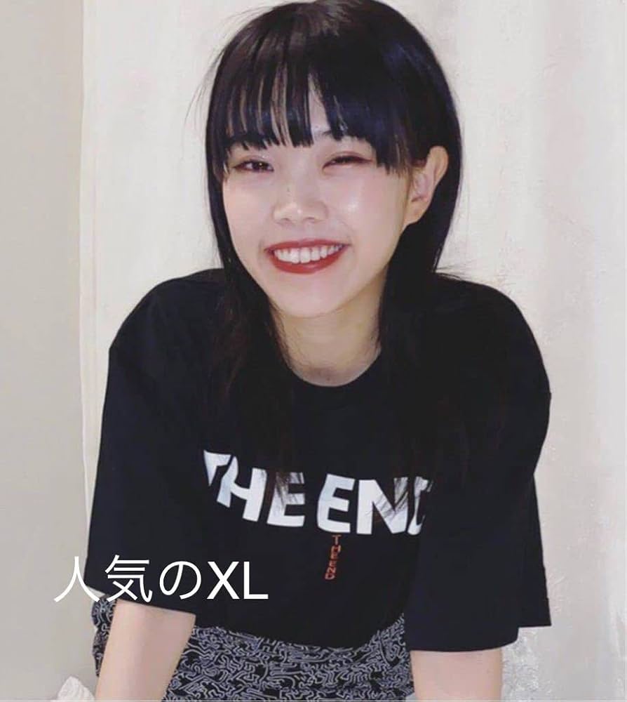 Amazon.co.jp: BiSH アイナジエンド 赤い涙 THE END ロゴTシャツ XL