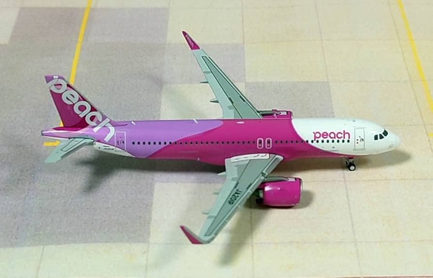 Amazon.co.jp: JC wings ピーチ Peach A320 neo JA201P 1/400 : ホビー