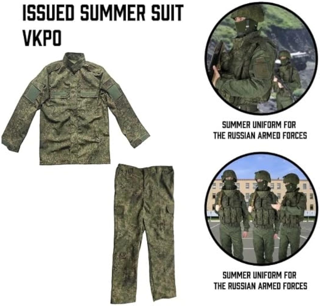 Amazon | 実物 本物 ロシア軍 BTK group製 VKBO 戦闘服 コスチューム