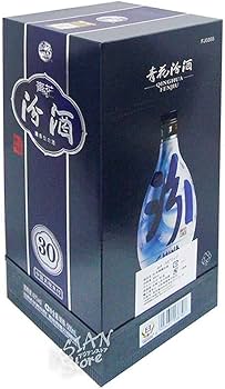 Amazon.co.jp: 中国白酒 杏花村 青花汾酒 30年陳醸（清香型白酒）500ml