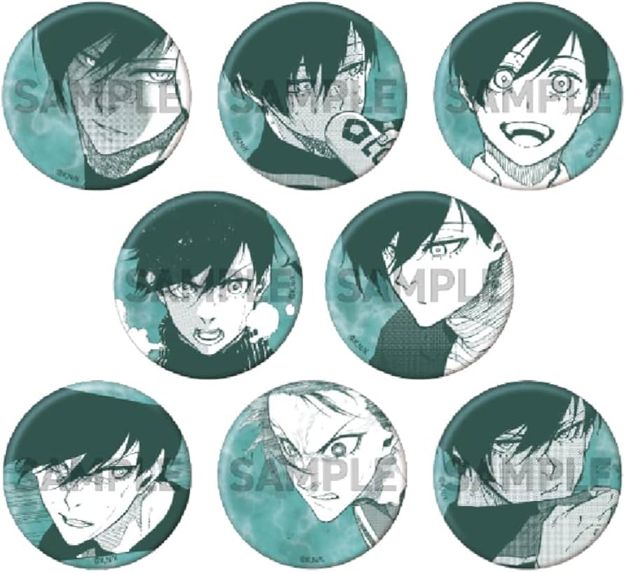 ブルーロック 糸師凛 缶バッジ ブルロ展 セール ブルーロック ブルロ展