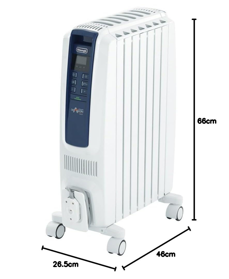 DeLonghi NJ0505E オイルヒーター 取扱説明書付き DeLonghi NJ0505E