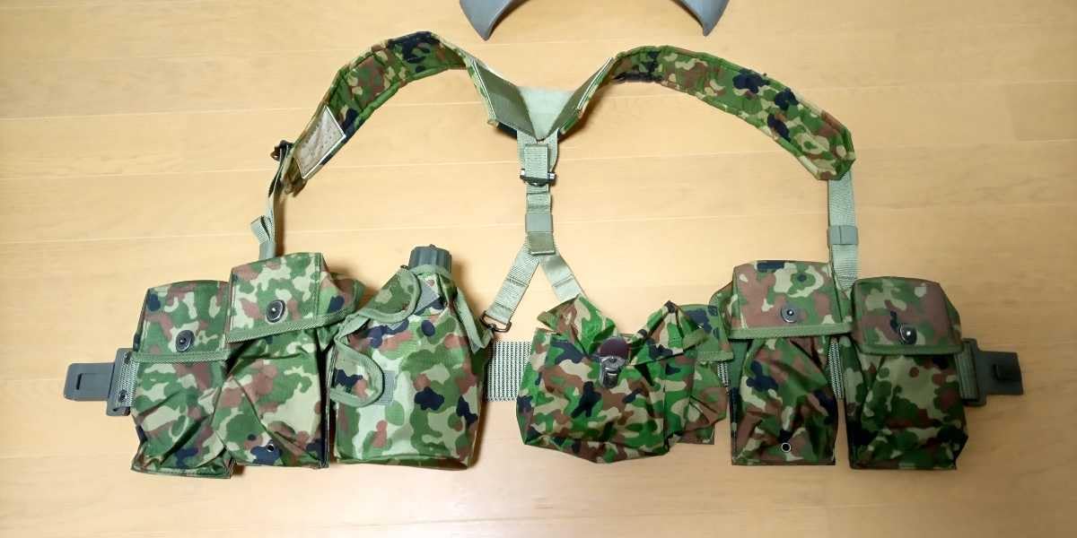 青空商会 タクティカルH型サスペンダー【陸上自衛隊迷彩】品