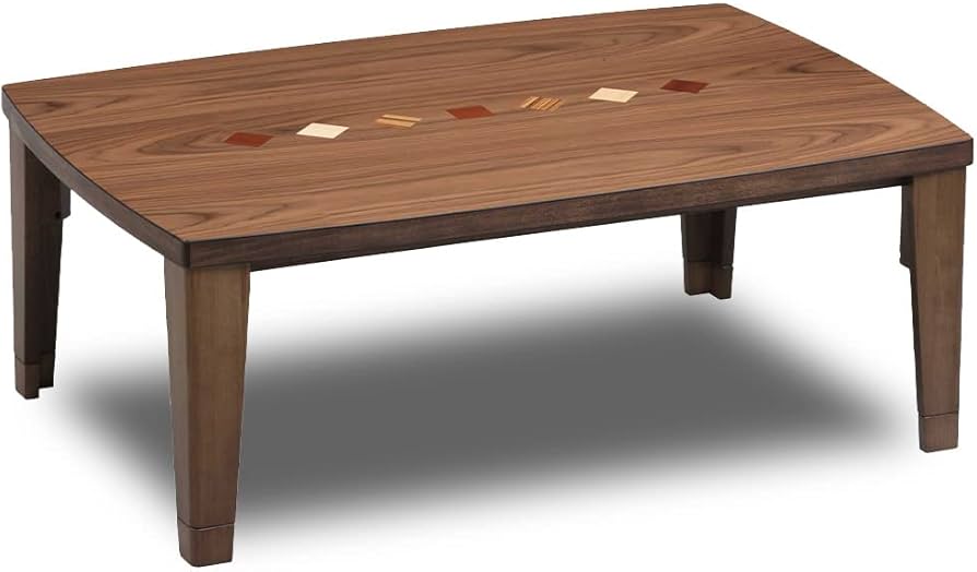 20年製】協立工芸 家具調こたつ マートⅡ 105(D)ビーンズ 炬燵テーブル