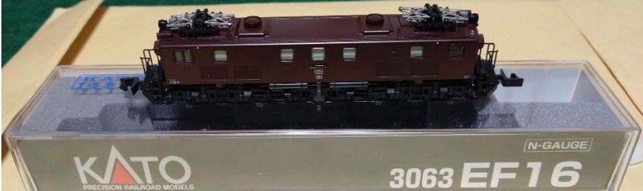 KATO 3063 EF16 (Nゲージ) EF16 上越形が入線しました。KATO 3063