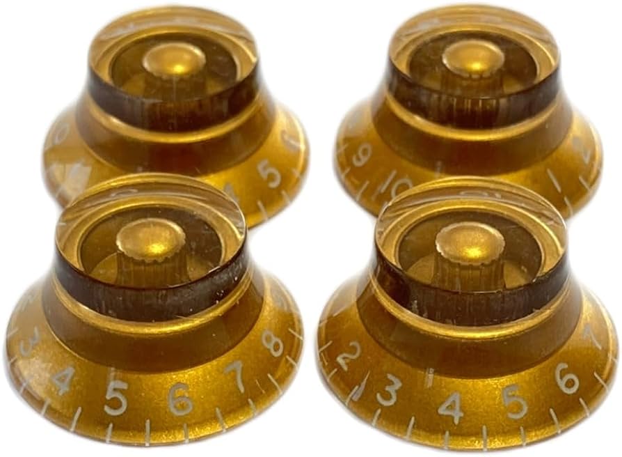 Amazon.co.jp: ギブソン系 レスポール系 トップハットノブ ベルノブ