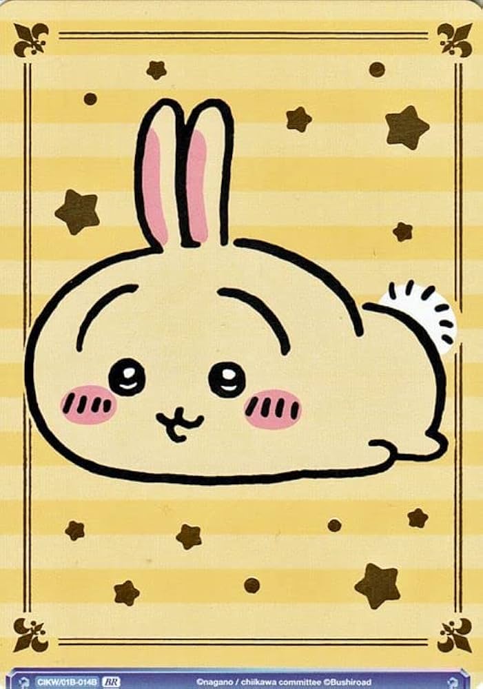 ちいかわ PR ぷん。ちいかわ ヴァイスシュヴァルツブラウ モモンガ