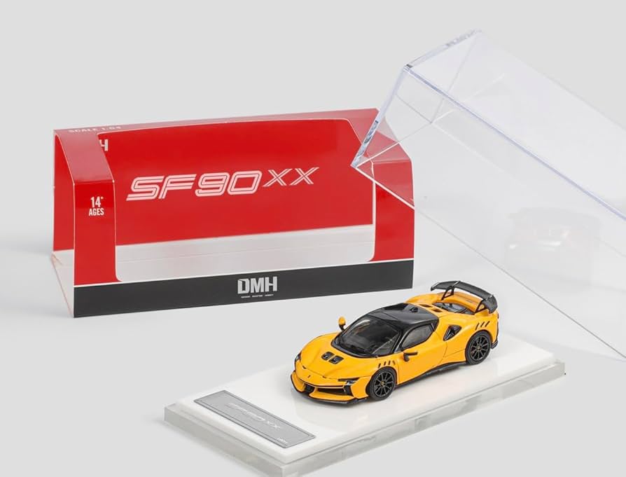 Amazon | 1/64 DMH フェラーリ SF90XX ストラダーレ 黄色 [並行輸入品