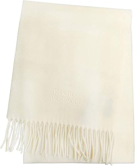 新品 未使用 ヴィヴィアン・ウエストウッド マフラー 白 新品未使用