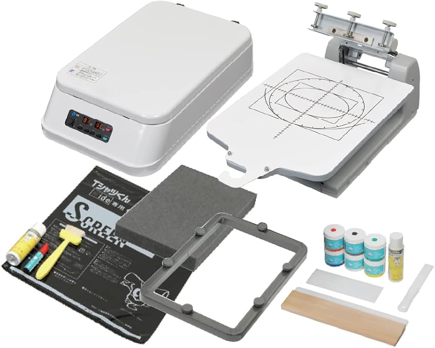 Amazon | ホリゾン Tシャツくん ワイド製版機セット シルクプリント