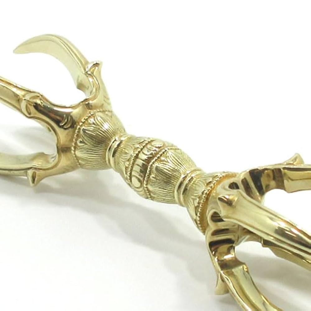 修縁堂】密教法具 真言宗 法器 宝珠杵 宝珠の炎 入蔵可